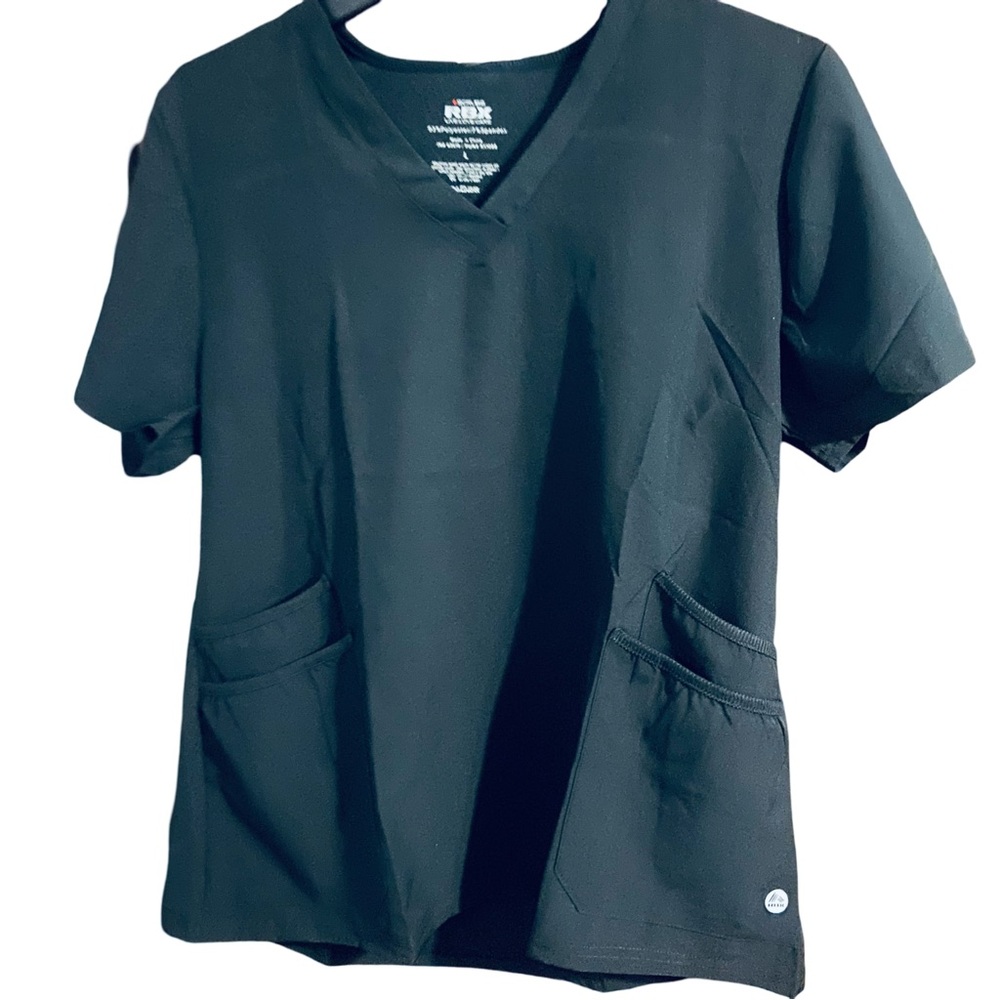 Scrubs RBX Black Short Sleeve Top